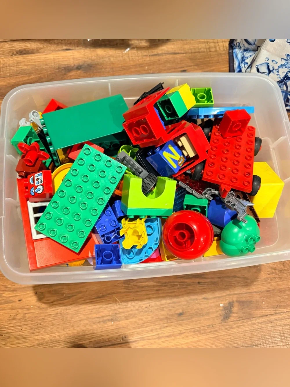 Assorted Kids Building Blocks and Toy Pieces - Multicolor